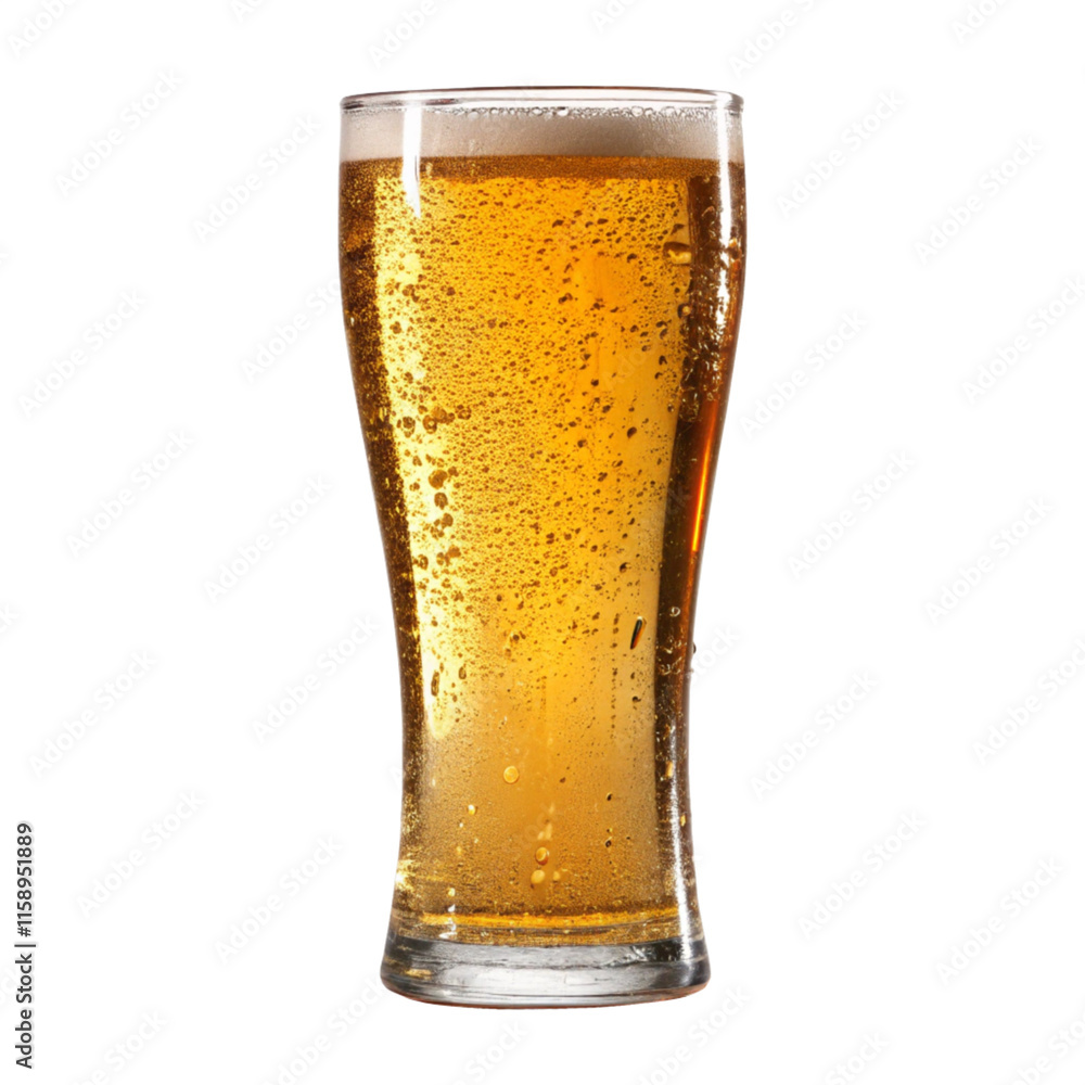 glass of beer isolated on transparent background glass of beer isolated on transparent background