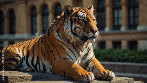 portrait of a tiger