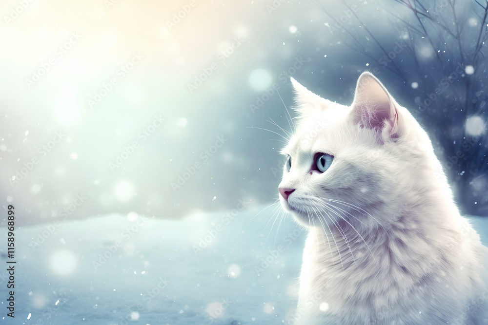 Fototapeta premium portrait of a cat