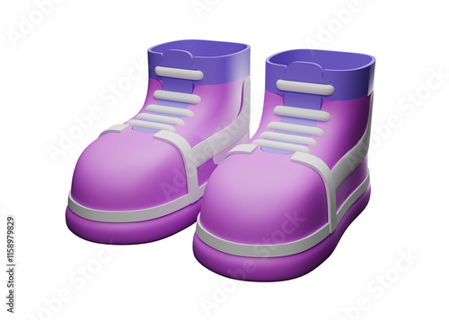 3D icon shoes for anything up to you