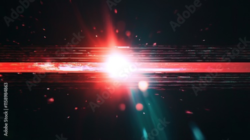 retro vintage camera lens flare on black background, for overlay and screen layer modes	