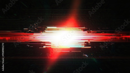 retro vintage camera lens flare on black background, for overlay and screen layer modes	