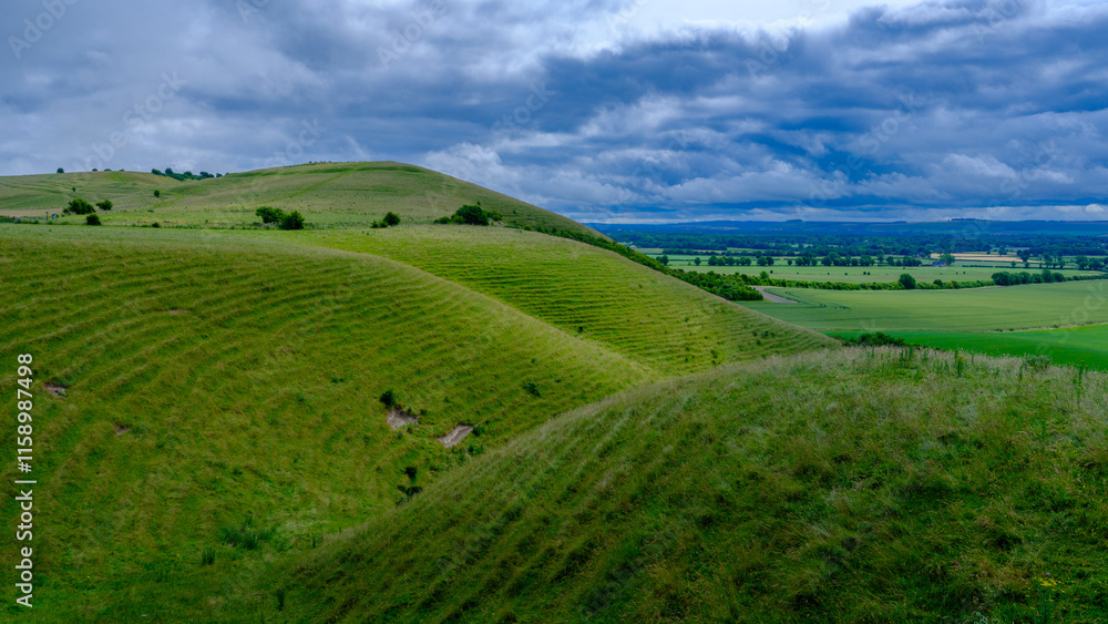 Views in the Vale of Pewsey, Wiltshire Views in the Vale of Pewsey, Wiltshire