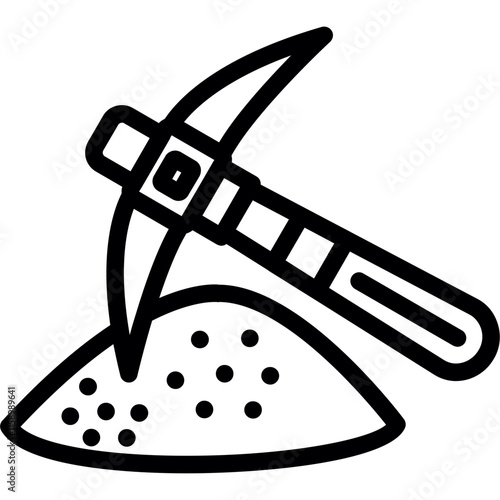 Archaeological Site Grid Icon