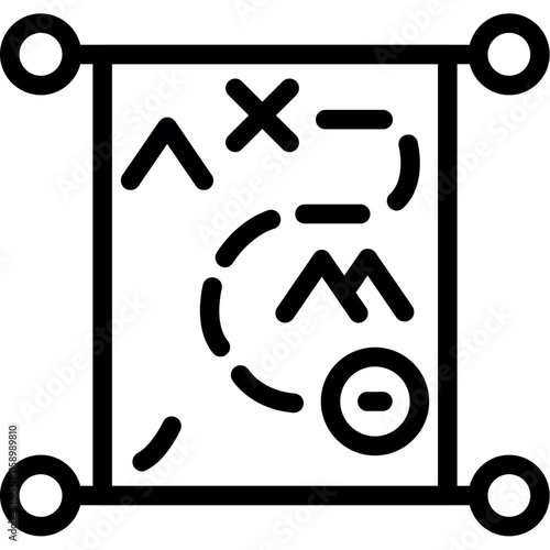 Archaeological Map Icon