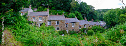 Stippy Stappy Street in St Agnes, North Cornwall