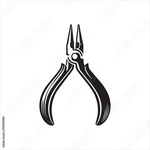 pliers isolated on white