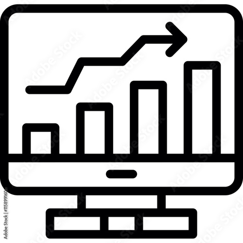Website Traffic Surge Icon