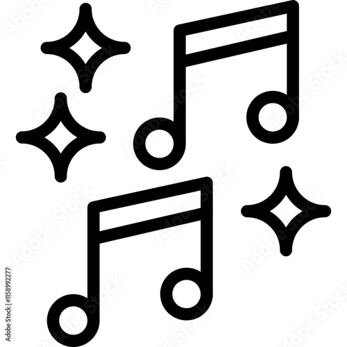 Lullaby Music Note Icon