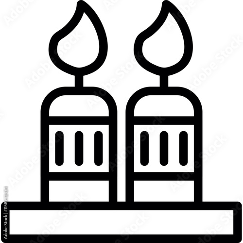 Candle for Relaxation Icon