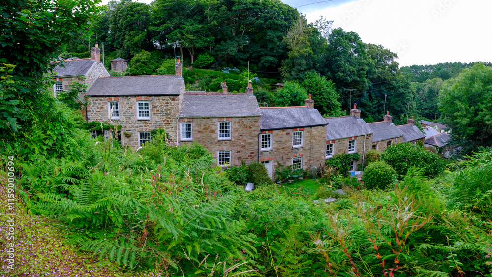 Stippy Stappy Street in St Agnes, North Cornwall Stippy Stappy Street in St Agnes, North Cornwall