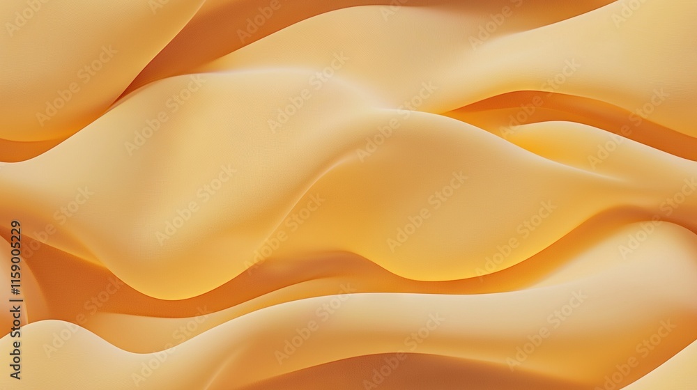 Obraz premium A yellow background with wavy lines