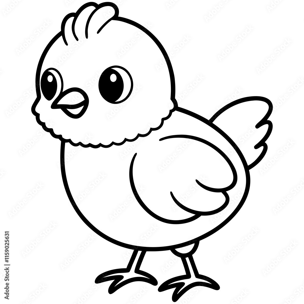 Chick Vector Line Art, Baby Chick Vector, Easter Chick Vector Line Art Chick Vector Line Art, Baby Chick Vector, Easter Chick Vector Line Art