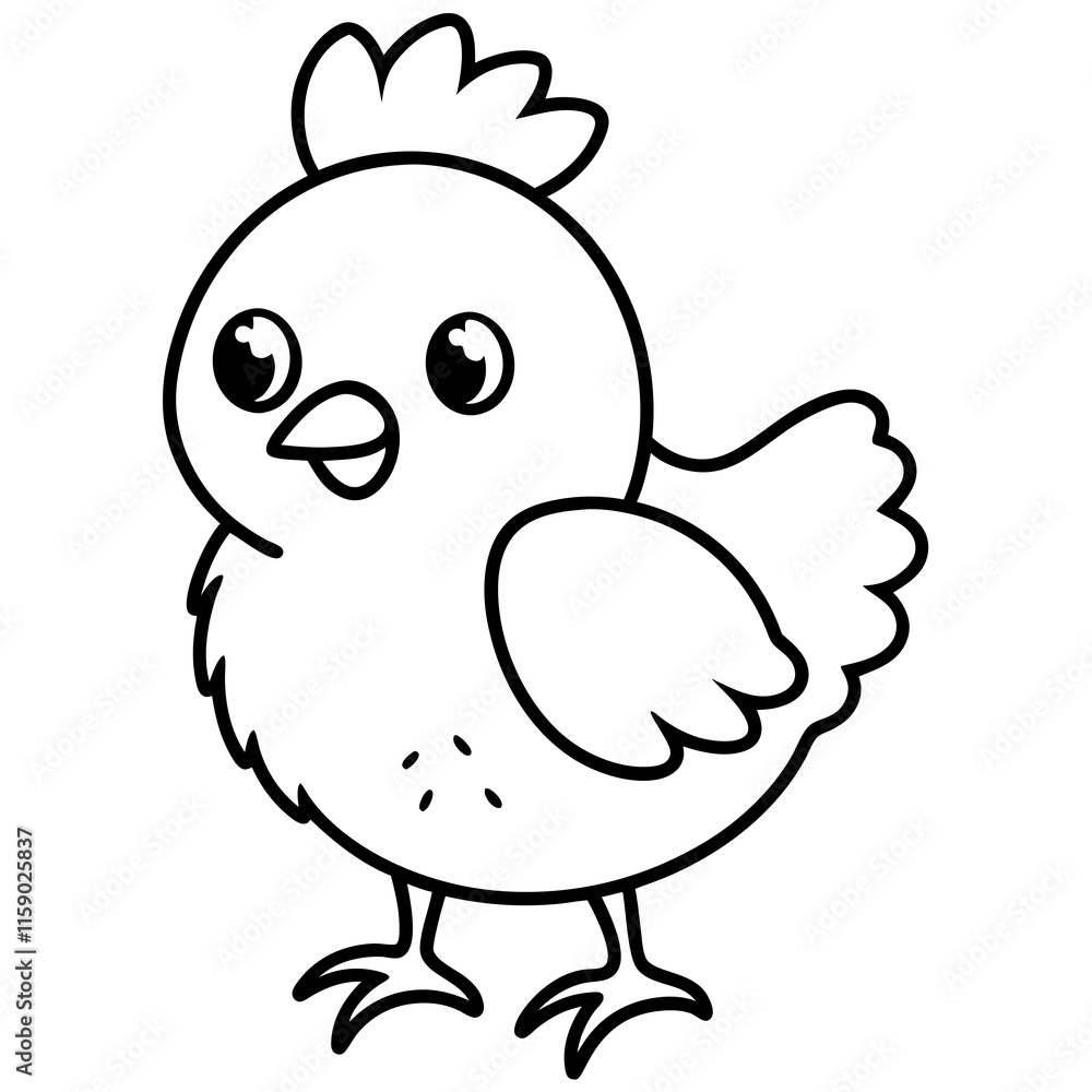 Chick Vector Line Art, Baby Chick Vector, Easter Chick Vector Line Art Chick Vector Line Art, Baby Chick Vector, Easter Chick Vector Line Art