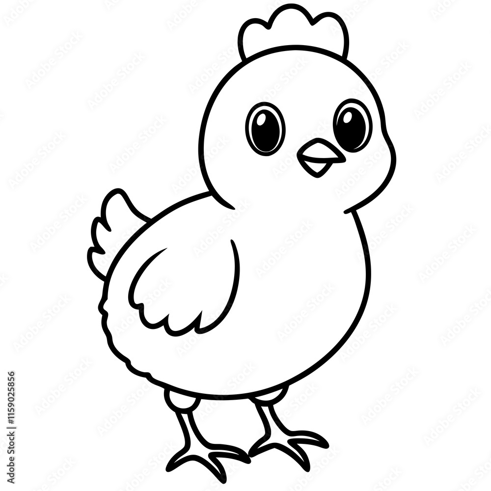 Chick Vector Line Art, Baby Chick Vector, Easter Chick Vector Line Art Chick Vector Line Art, Baby Chick Vector, Easter Chick Vector Line Art