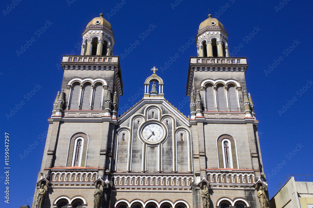 Fototapeta premium Church in the city of Passo Fundo in the state of Rio Grande do Sul in Brazil