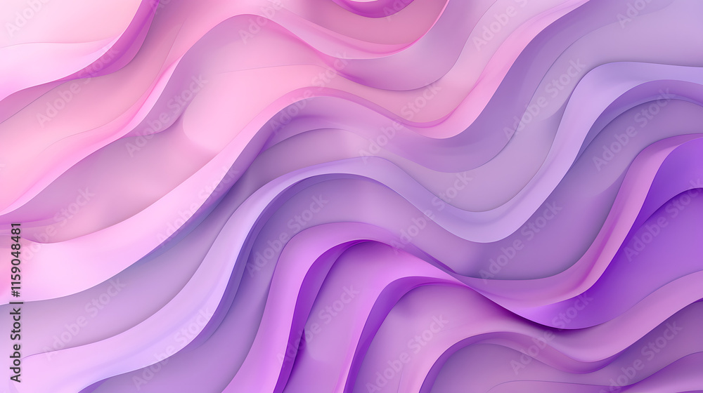 Fototapeta premium A purple and pink wave pattern