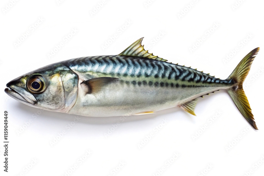 Fresh mackerel fish isolated on white background. (1) Fresh mackerel fish isolated on white background. (1)