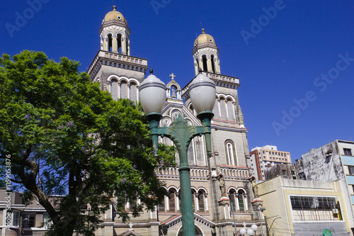 Church in the city of Passo Fundo in the state of Rio Grande do Sul in Brazil