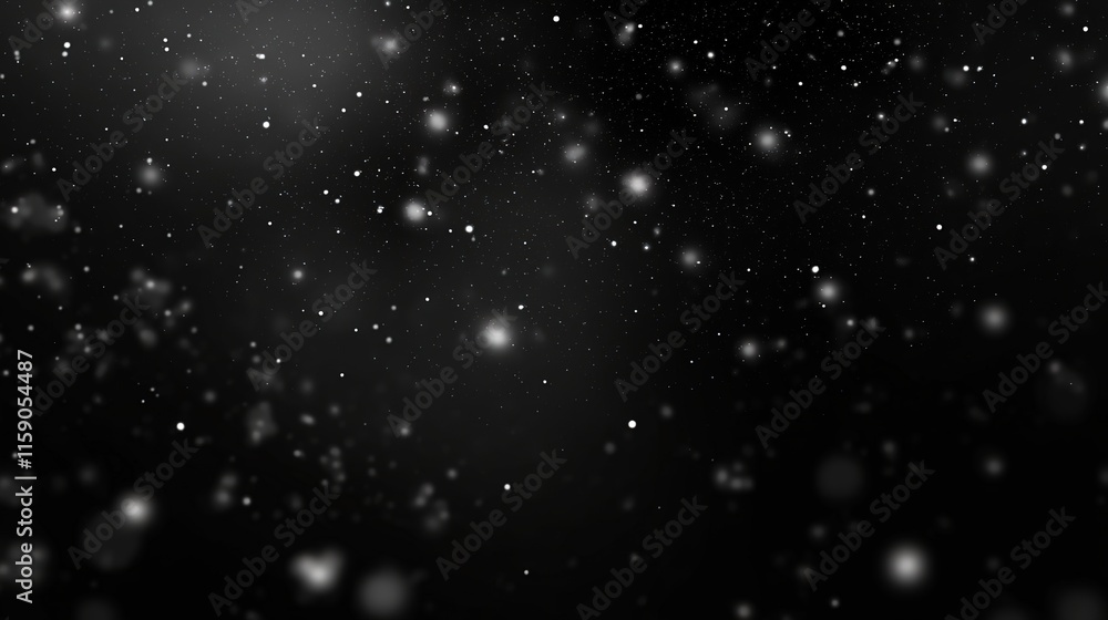 Fototapeta premium Deep space filled with twinkling stars, creating mysterious and