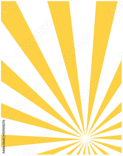 Sunburst illustration