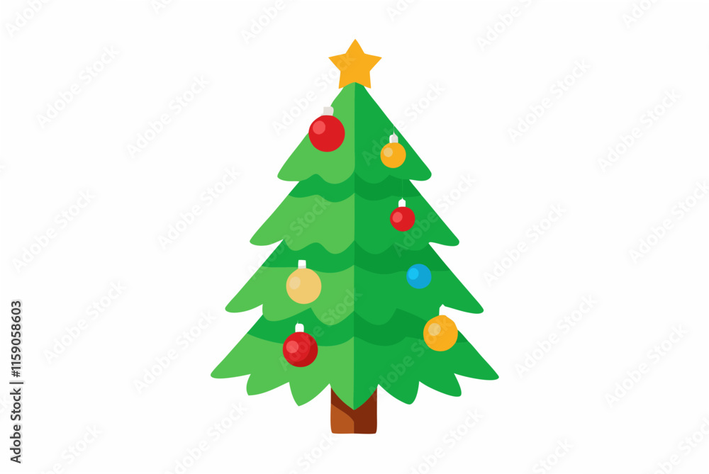 christmas tree isolated on white christmas tree isolated on white