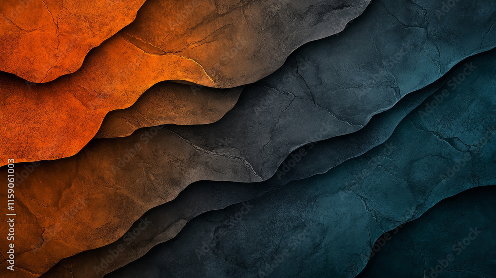 Fototapeta premium smooth wavey earth tone texture backgrounds