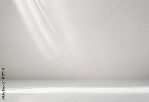 Minimalist background with a plain white color, smooth texture, and even lighting for a clean, modern look