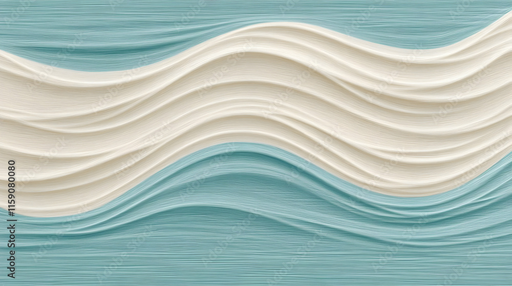Obraz premium Abstract Wave Background Illustration