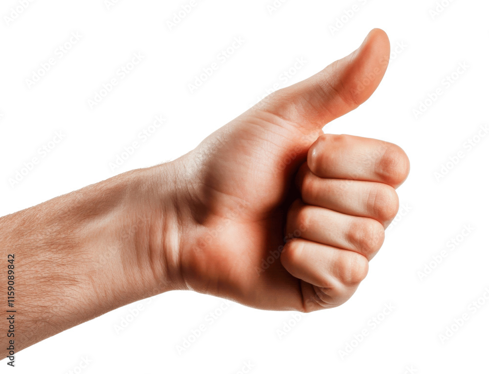 A single hand raised with a waving gesture, isolated on a white background for a friendly, casual look A single hand raised with a waving gesture, isolated on a white background for a friendly, casual look