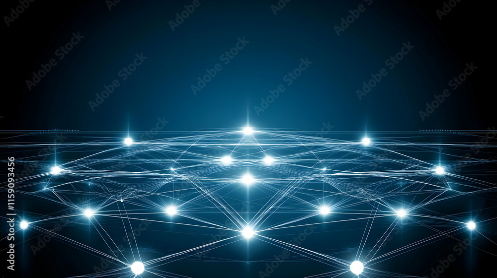 Fototapeta premium Abstract Network Background