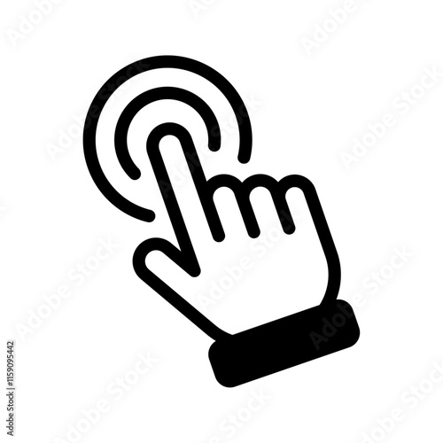 Click hand cursor icon