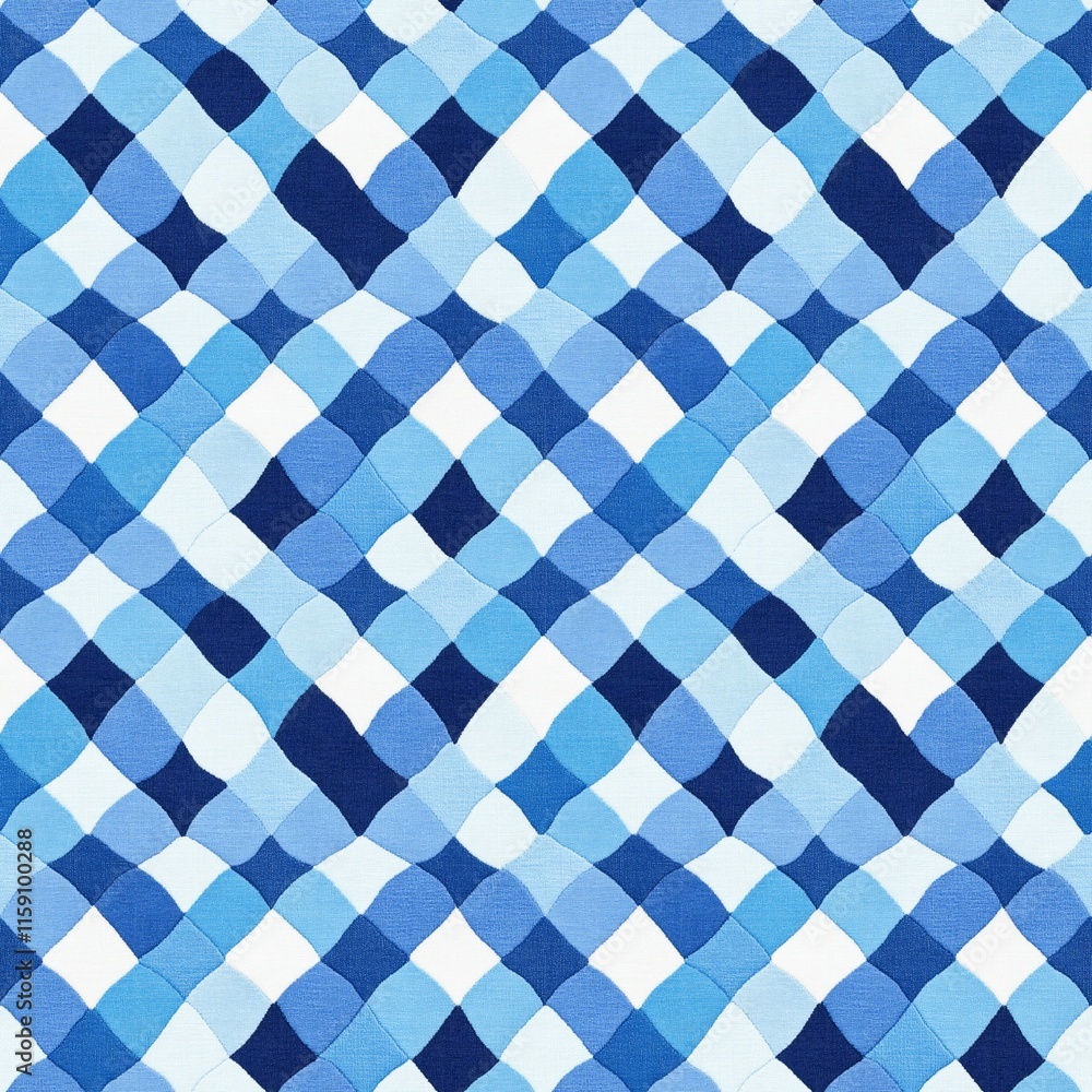 Serene Blue Wave Pattern: Abstract seamless texture with a calming, flowing design in shades of blue and white. Perfect for backgrounds, textiles, and web design. Serene Blue Wave Pattern: Abstract seamless texture with a calming, flowing design in shades of blue and white. Perfect for backgrounds, textiles, and web design.