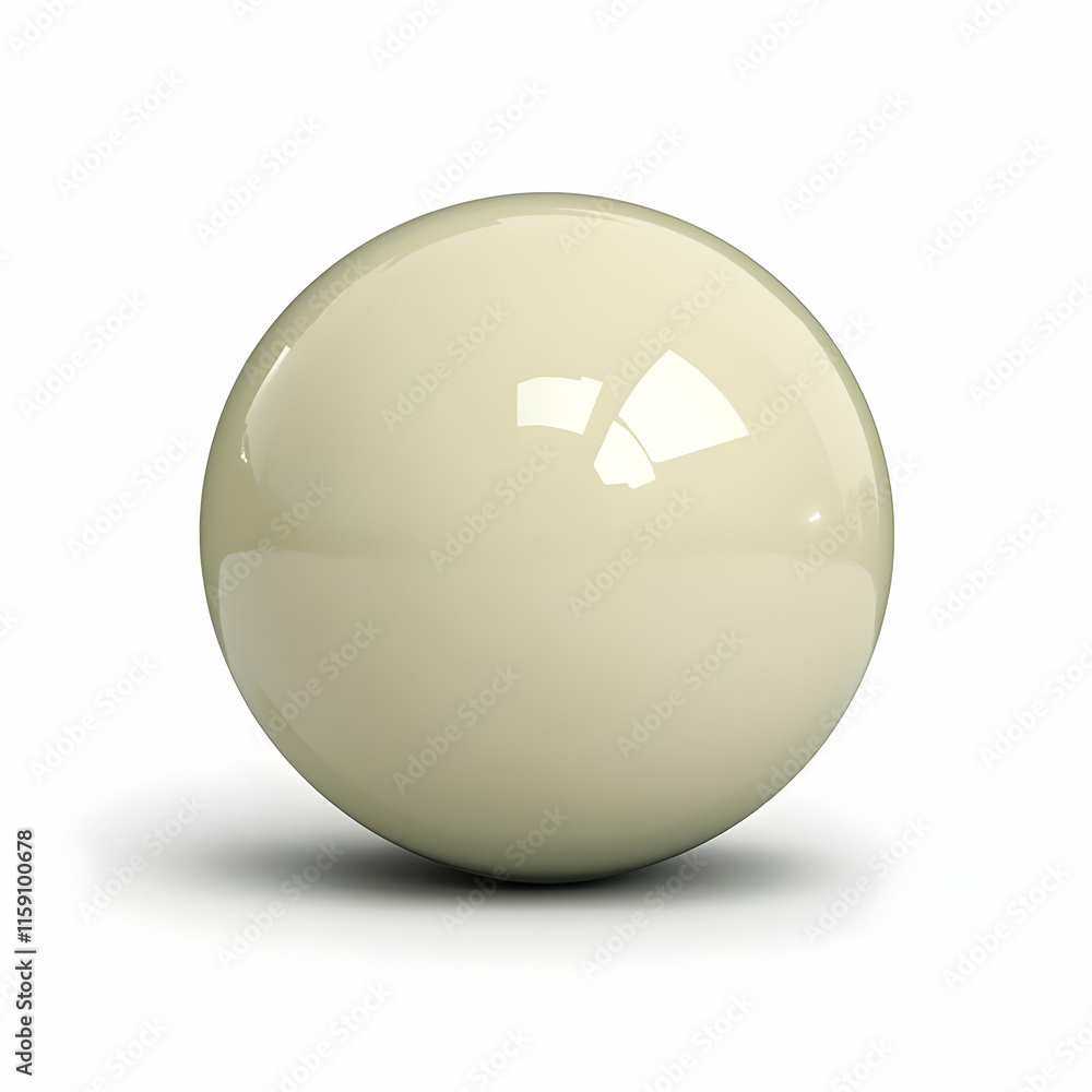 3D Beige Sphere Illustration 3D Beige Sphere Illustration