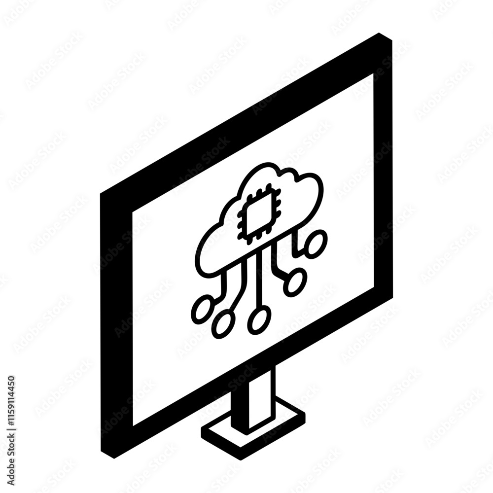 ai powered integrated circuitry pc vector design Artificial general intelligence symbol, Natural Language Processing sign, Machine Deep Learning specialized cloud computing microchip hardware concept ai powered integrated circuitry pc vector design Artificial general intelligence symbol, Natural Language Processing sign, Machine Deep Learning specialized cloud computing microchip hardware concept