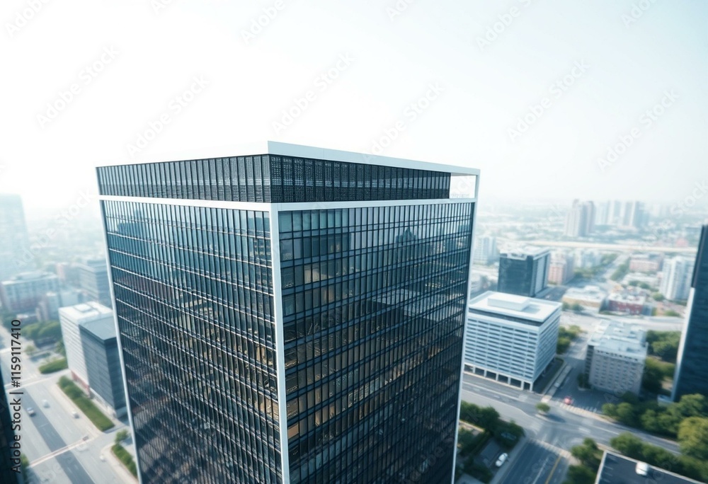 Fototapeta premium Modern building photo