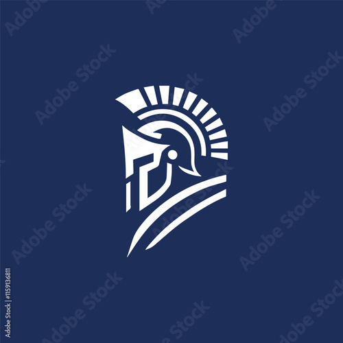 Iconic spartan logo