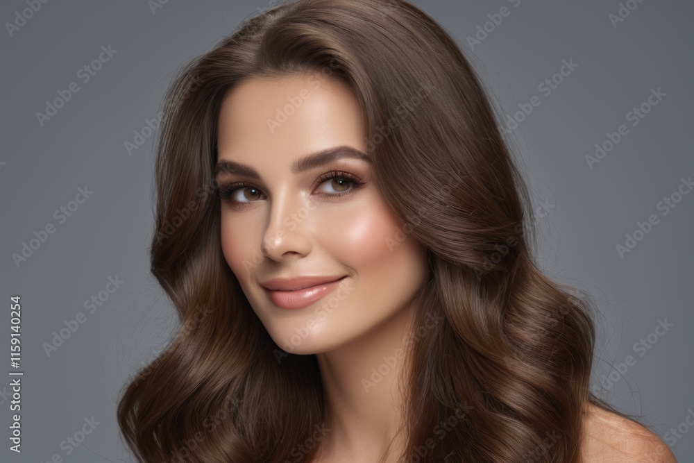 a close up of a woman with long brown hair and a white top a close up of a woman with long brown hair and a white top