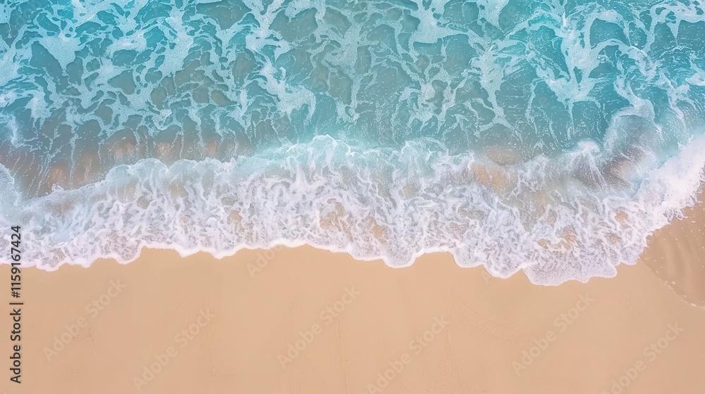 The Enchanting Beauty of the Coast: Revel in the Splendor of a Beautiful Sandy Beach and Soft Blue Ocean Waves The Enchanting Beauty of the Coast: Revel in the Splendor of a Beautiful Sandy Beach and Soft Blue Ocean Waves