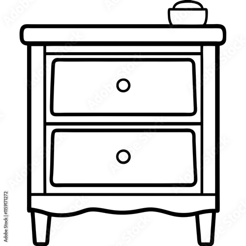 illustration of a stove