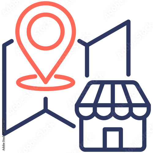 Shopping Center Icon
