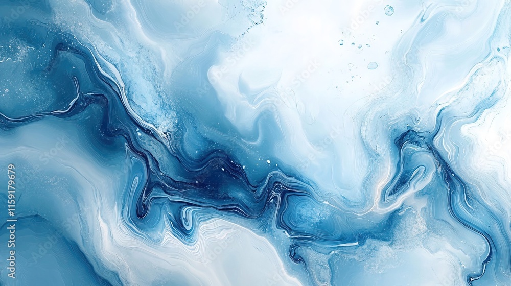 Minimalist Blue and White Abstract Design Minimalist Blue and White Abstract Design