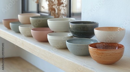 Wallpaper Mural Colorful Modern Dishware Torontodigital.ca