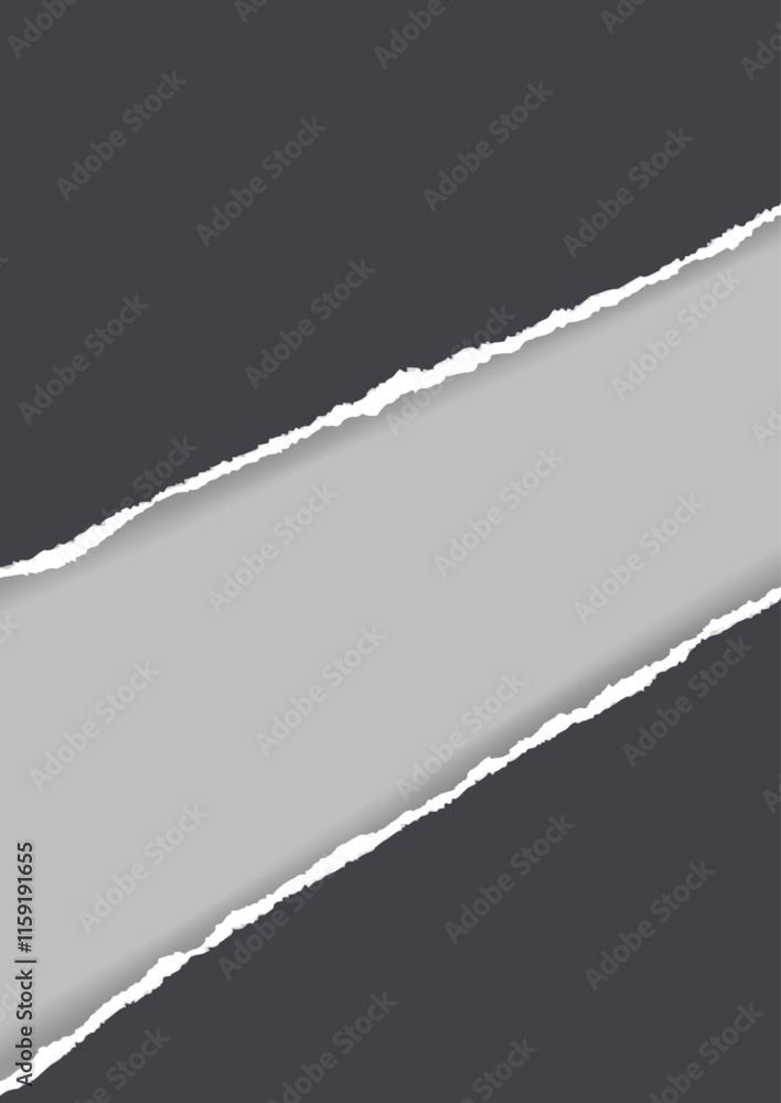Grunge style torn paper design background Grunge style torn paper design background