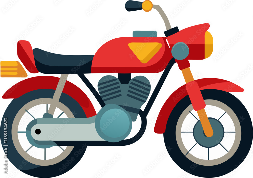 High Quality Bike Vector Illustration High Quality Bike Vector Illustration