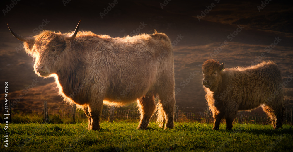 Fototapeta premium Highland Cattle