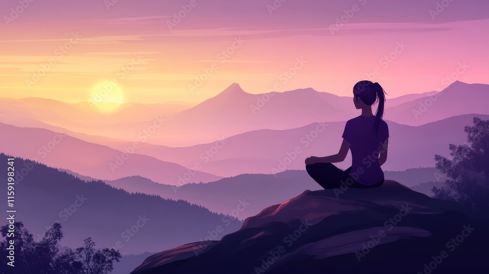 Tranquil Scene of Reflection in Nature Tranquil Scene of Reflection in Nature