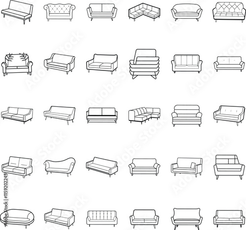 Sofa Styles A Collection of Diverse Couch Designs and Models