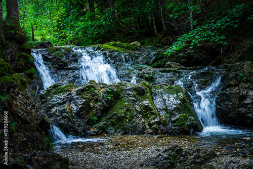 Hiking Josephstal Waterfalls Bavaria Germany