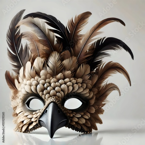 Carnival owl mask.